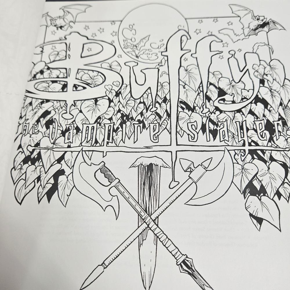 Buffy the Vampire Slayer Adult Coloring Book Dark Horse Books First Edition 2016 - Picture 5 of 15